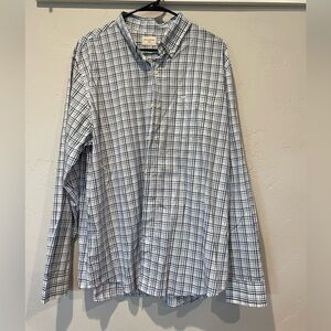 Dockers Men’s Plaid Button Down Dress Shirt